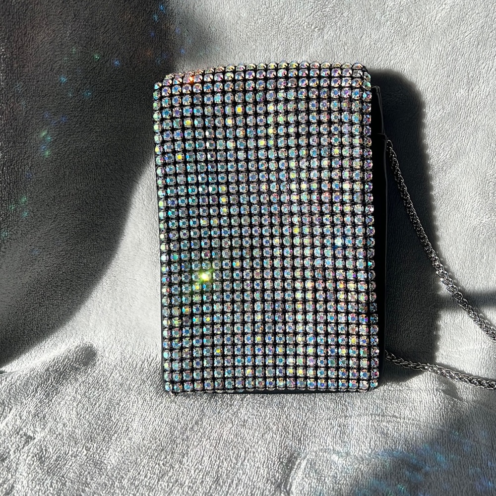 Super sparkly rhinestone purse